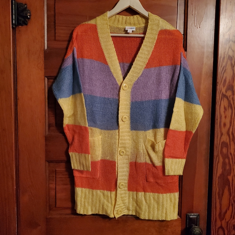 LuLaRoe Lucille Cardigan NWOT